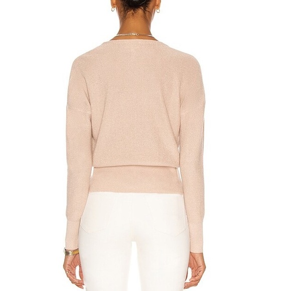 L'AGENCE Cream Wrap Blouse - Picture 11 of 12